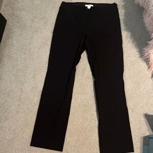 Black pants elastic waist super comfortable size 10